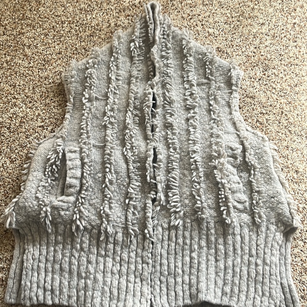 Marc by Marc Jacobs gray sweater vest XS/s